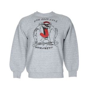 Rokit London Vintage Taz gray sweatshirt cartoon